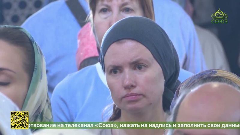 Божественная литургия в Вознесенском кафедральном соборе Новосибирска