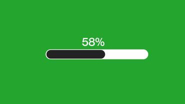Progress Bar Animation Green Screen No Copyright