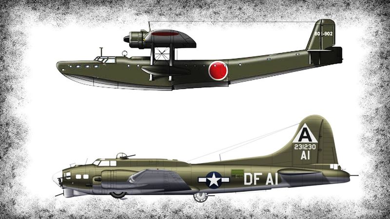 Уникальный Бой B-17 И Японской Лодки H6K4. Мемуары Японского Лётчика. Аудокнига