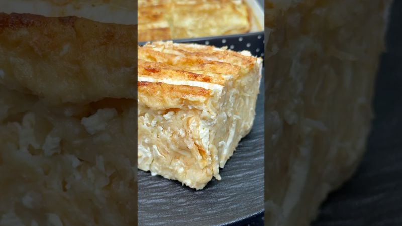 Пирог из лаваша и творога