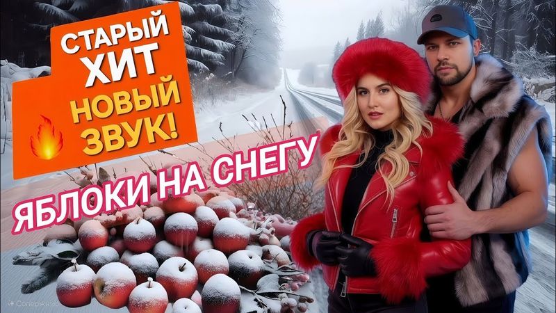 Яблоки На Снегу 🍎❄️ С НОВЫМ Куплетом И Припевом | Танцевальный Шансон