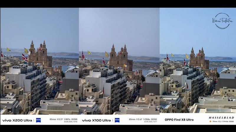 vivo x200 Ultra vs vivo x100 Ultra vs Oppo Find x8 Ultra || Camera comparision