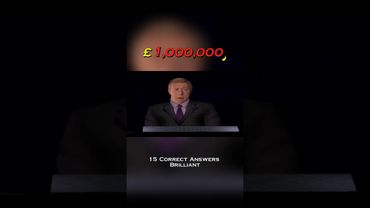 I won million pounds! #millionaire #wwtbam #shorts #youtubeshorts