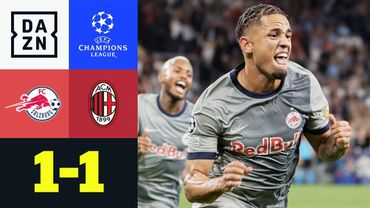 Remis dank Okafor und guter Verteidigung: Salzburg - AC Mailand 1:1 | UEFA Champions League | DAZN