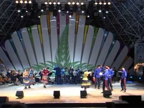 ЦПАН ФСБ России [Балет]  - "Танец с бубнами"   в г. Молодечно (Белоруссия)