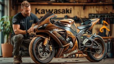 KAWASAKI Ninja Full Restoration | Restored KAWASAKI Four-stroke Sport Motorcycle