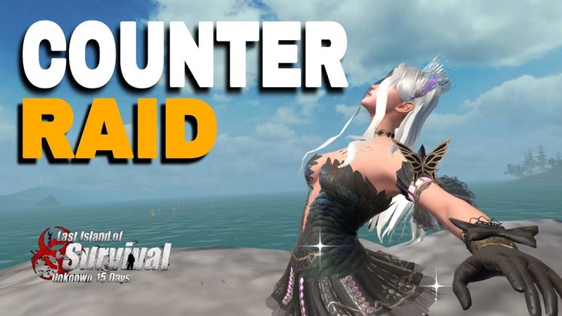 This COUNTER RAID Gave Me A GOOD START - Last Island of Survival