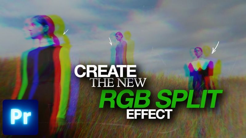 New RGB Split Effect & Transition in Premiere Pro (Looks Crazy!)
