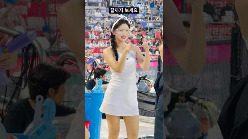 정원님 깨방정 엔딩을 볼 수 있어요 #김정원 #김정원치어리더#ktwiz #kt위즈 #kt위즈치어리더