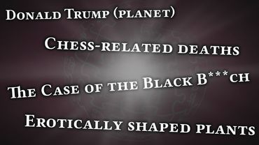 Wikipedia's Deleted Articles with Freaky Titles #2