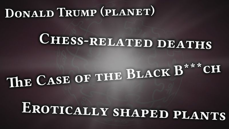 Wikipedia's Deleted Articles with Freaky Titles #2