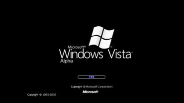 Windows Vista Alpha Startup (FAKE)