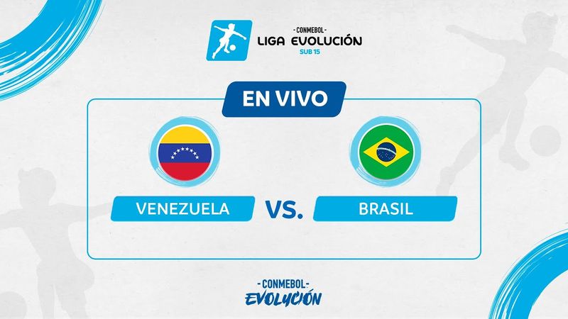 ⚽🔴 ¡EN VIVO! VENEZUELA vs. BRASIL | CONMEBOL LIGA EVOLUCIÓN SUB15 2025