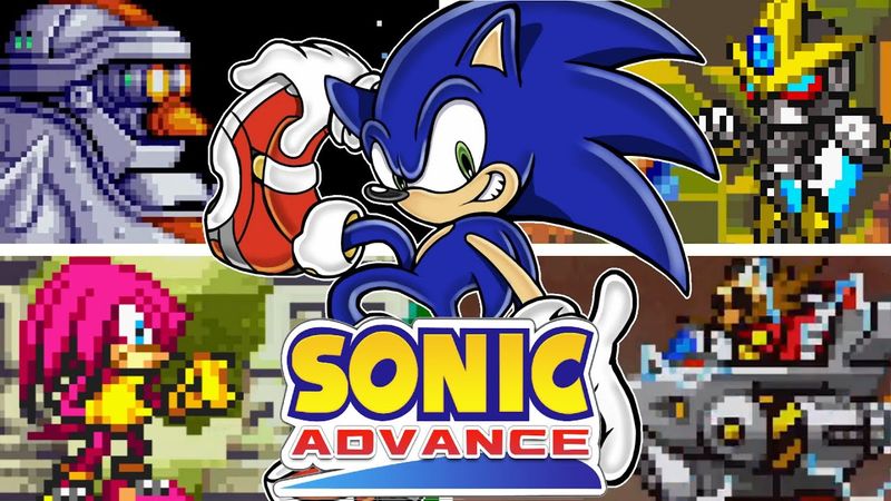 SONIC ADVANCE SERIES - All Bosses (As Sonic)