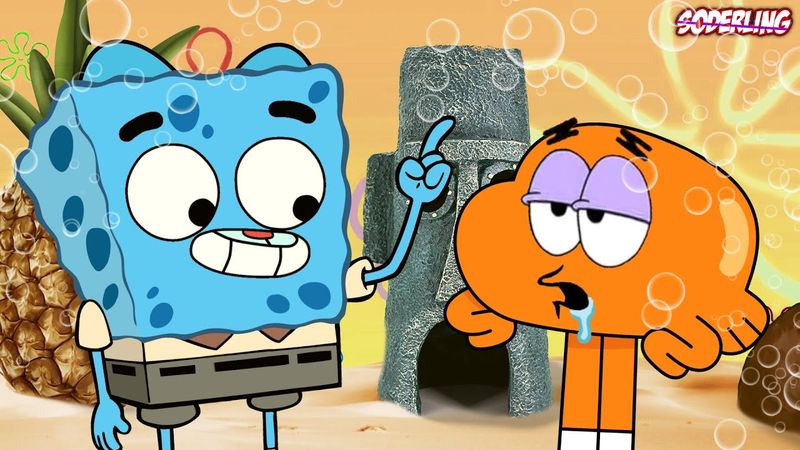 Губка Боб в "Удивительном Мире Гамбола" - Пасхалки 10: Последние