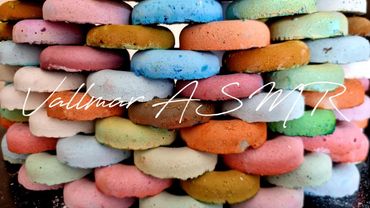 Donuts wall 🍩 Mass crush 🍩 Gym chalk reforms  🍩 Satisfying asmr video