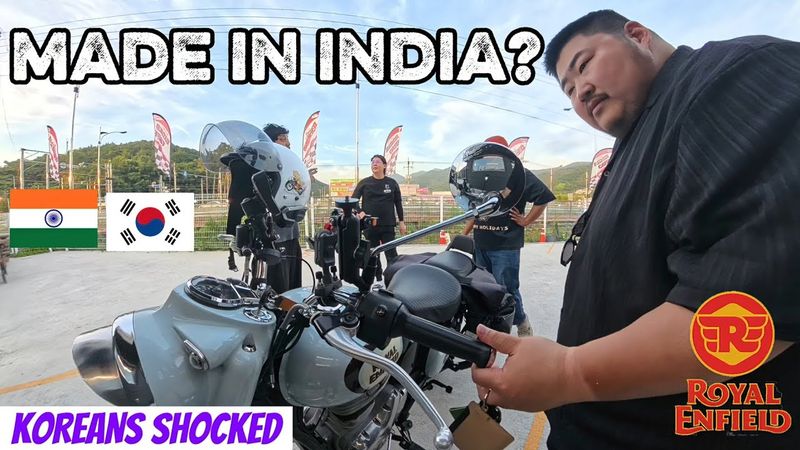 🇰🇷 Koreans SHOCKED 😲 to See This Indian Motorcycle in Korea! | Royal Enfield Interceptor 650 🇮🇳