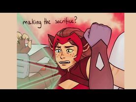 Is Adora And Catra Soulmates | She Ra Comic Dub (Catradora)