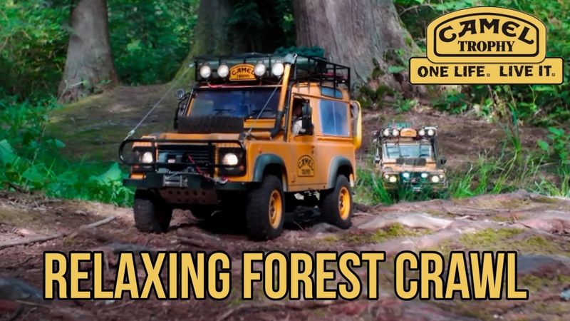 Watch this to relax: Scale RC Camel Trophy