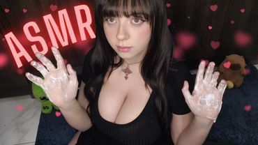 MIS MANOS LLENAS DE SEM... CREME! 💦 RELAJACIÓN MÁXIMA 🖤 ASMR