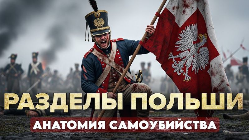 КАК СТЕРЕТЬ СТРАНУ С КАРТЫ: Полная история разделов ПОЛЬШИ.