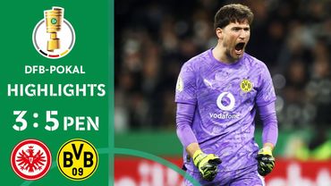 PENALTY HERO Kobel | Eintracht Frankfurt vs. Borussia Dortmund 3-5 | Highlights | DFB-Pokal 2. Round