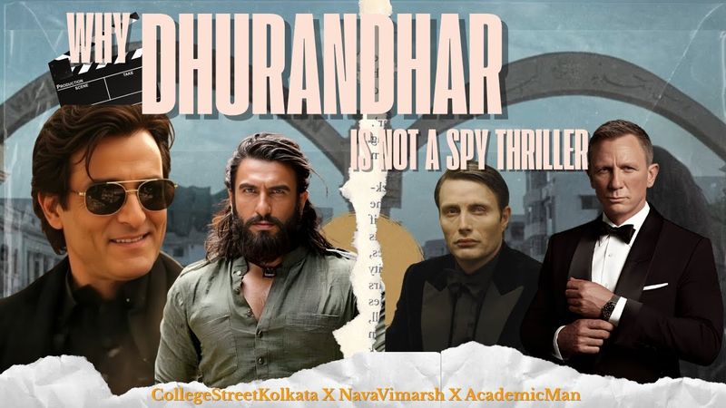 Is Dhurandhar a spy thriller — or a Desi Western in disguise? @collegestreetkolkata9669