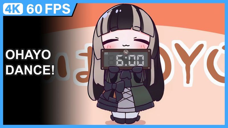 [Ohayo Dance] Ohayo! Ohayo! Ohayo YO! | 4K 60FPS Remastered
