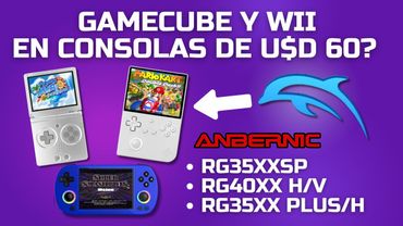 Dolphin Emulator For Anbernic RG35XXSP RG40XX H V RG35XX PLUS Test Various Games GameCube Wii