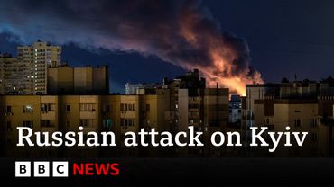 Three children among 14 dead in Russian attack on Ukrainian capital Kyiv | BBC News