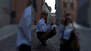 Oriana Gonzalez Marzoli collant neri