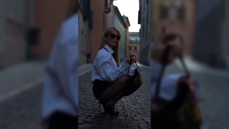 Oriana Gonzalez Marzoli collant neri