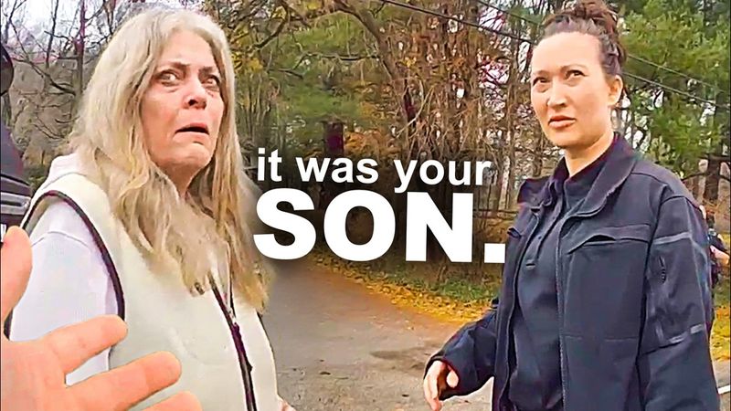 Mother Realizes Her Son Just Executed Her Husband