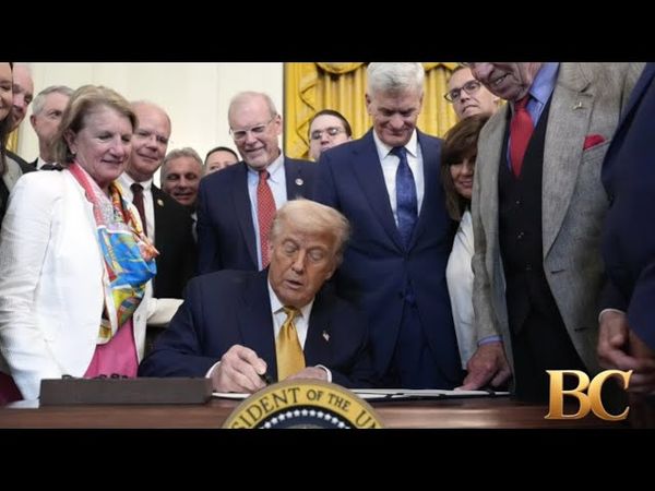 Trump to sign legislation cracking down on illicit fentanyl
