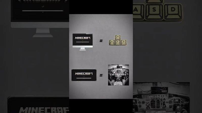 Minecraft controller PC vs mobile 🤯#minecraft #shortsvideo #shortvideo #shorts #short #subscribe