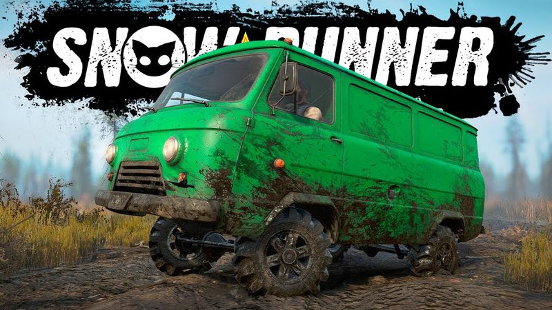 SnowRunner Mr. Cat. #6 Островное Озеро.