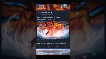 First Emotional Clash of Rivals 🔥[ Rasengan × Chidori ] #Naruto  #Sasuke #Rasengan #shorts #amv