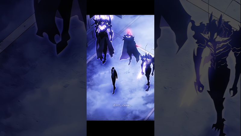 Shadow Monarch and his 3 Commanders 😈 #shorts#sololeveling#edit#anime#manhwa#trending#manga#amv#fyp