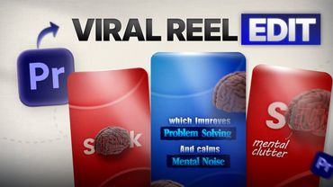 Reels Editing in Premiere Pro | No After Effects | Full Tutorial for Beginners