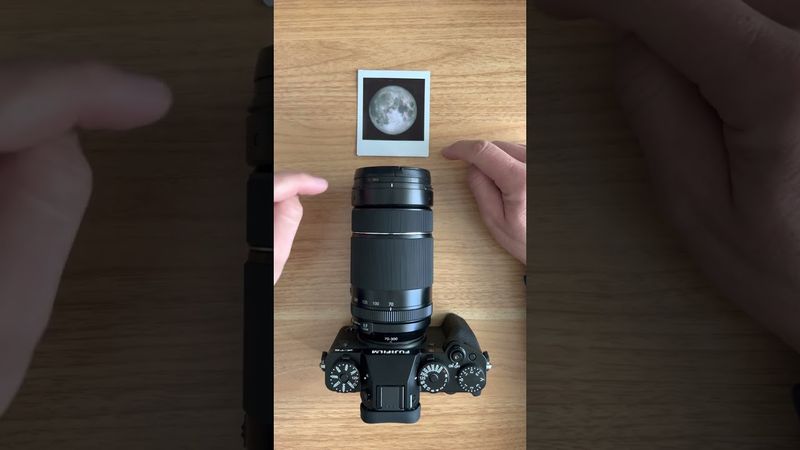 Cómo fotografiar la LUNA #shorts