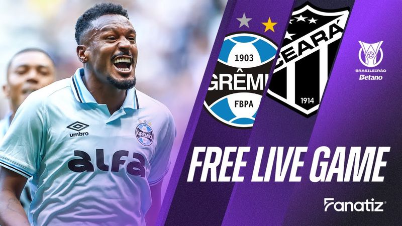 Grêmio vs Ceará | FREE LIVE GAME | Brasileirao 2025 📺