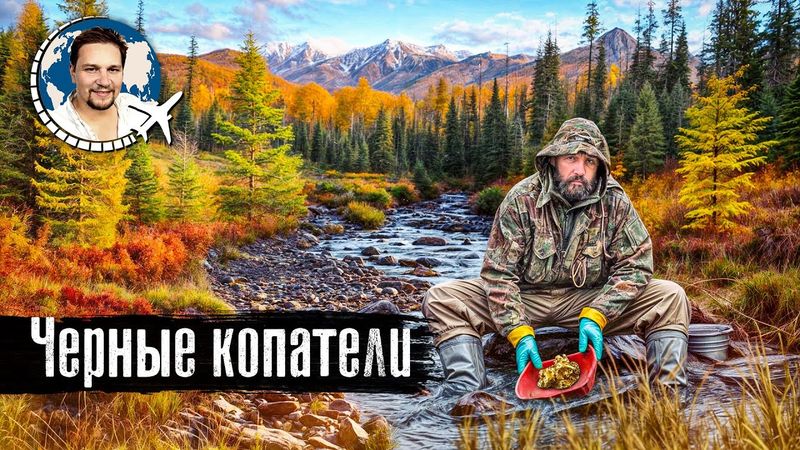 Россия, Сибирь: Черные копатели в поисках золота / Золото найдено! Куда его дели? / @anton_lyadov