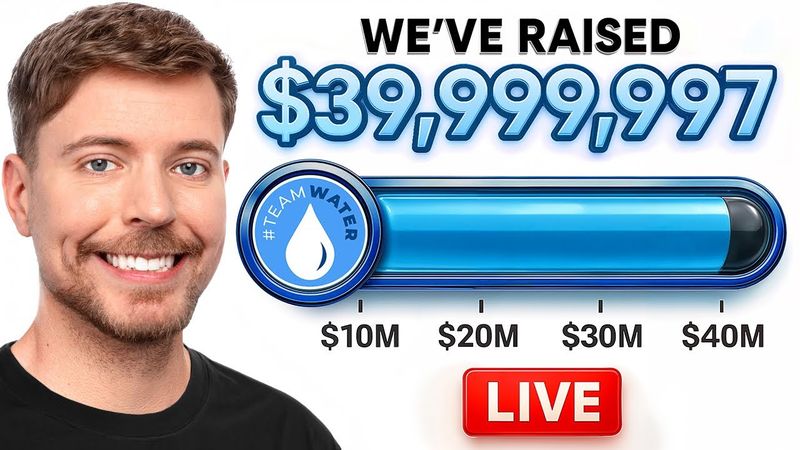 Streaming Until We Raise $40,000,000 For Charity