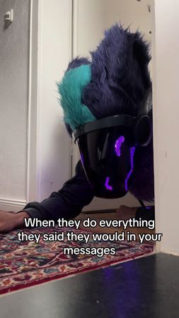 😵‍💫 #furry #fursuit #fursuiting #protogen #protogenfurry #protogenfur...