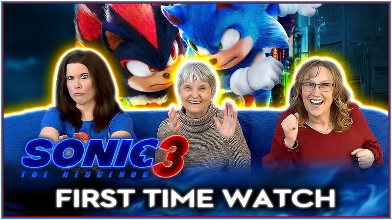 SONIC the Hedgehog 3 REACTIONS!! Gotta Go Fast!! 🔵🟠🔴⚫🦔🦊🤖 FIRST TIME WATCHING!