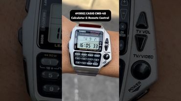 1992| CASIO CMD-40 #casio #vintage #digitalwatch #innovation #watches #shorts 📽️:street__watch