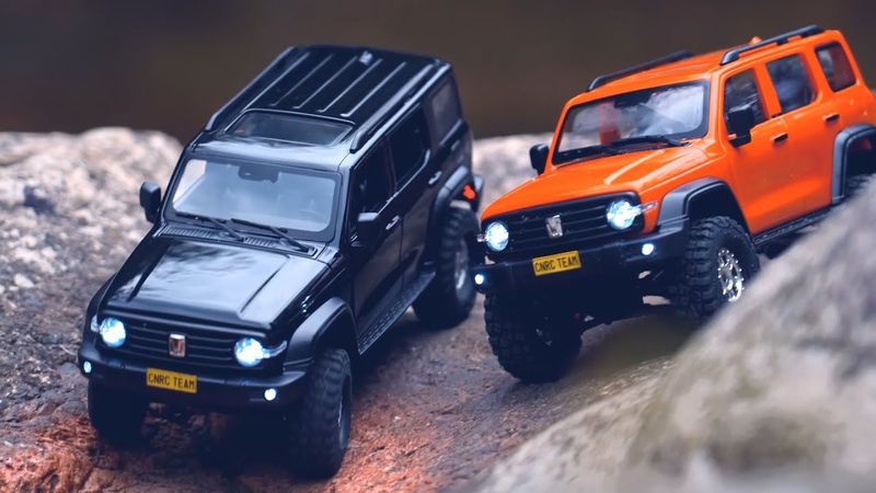 Rc Crawler | Traction Hobby Tank 300 PRO 1/24 Metal Upgraded Version | Rc Cars