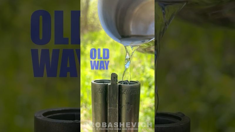 OUTDOORS SHOTGUN CLEANING #gun #asmr #usa #hunter #hunting #gauge #range #shot