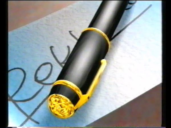ČT - znělka reklamy - plnící pero (1994 - 1998)