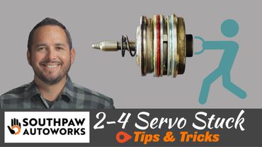 4L60E: 2-4 Servo Cover Stuck In Case (Problem and Solution) (Works for 700-R4 too)